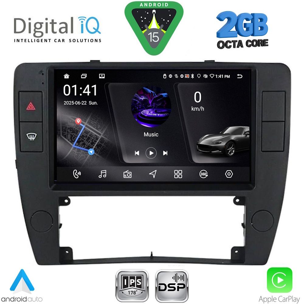 DIGITAL IQ RSF 4749_CPA (9inc) MULTIMEDIA TABLET for VW PASSAT mod. 2000-2005 DIGITAL IQ RSF 4749_CPA (9inc) MULTIMEDIA TABLET for VW PASSAT mod. 2000-2005
