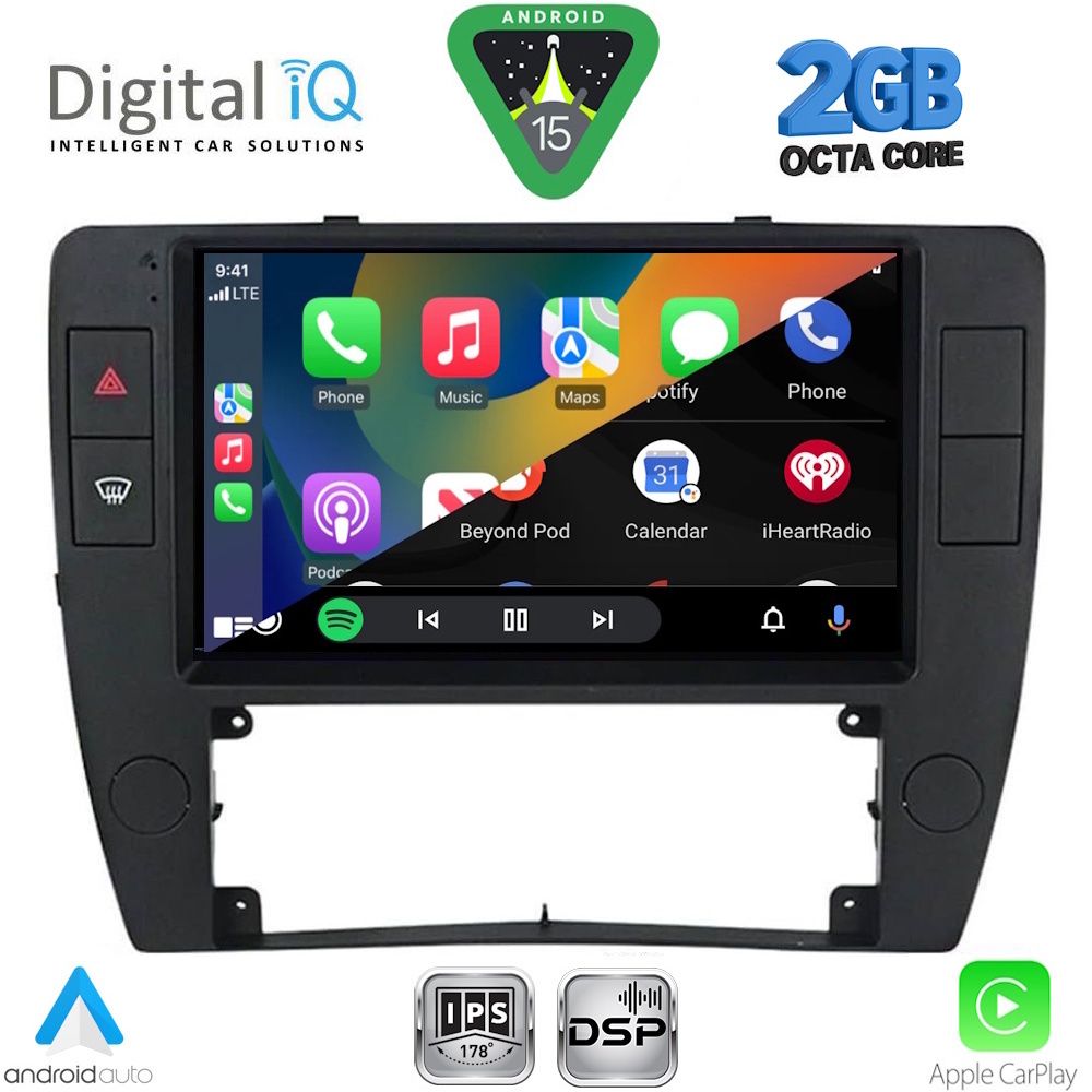 DIGITAL IQ RSF 4749_CPA (9inc) MULTIMEDIA TABLET for VW PASSAT mod. 2000-2005 DIGITAL IQ RSF 4749_CPA (9inc) MULTIMEDIA TABLET for VW PASSAT mod. 2000-2005