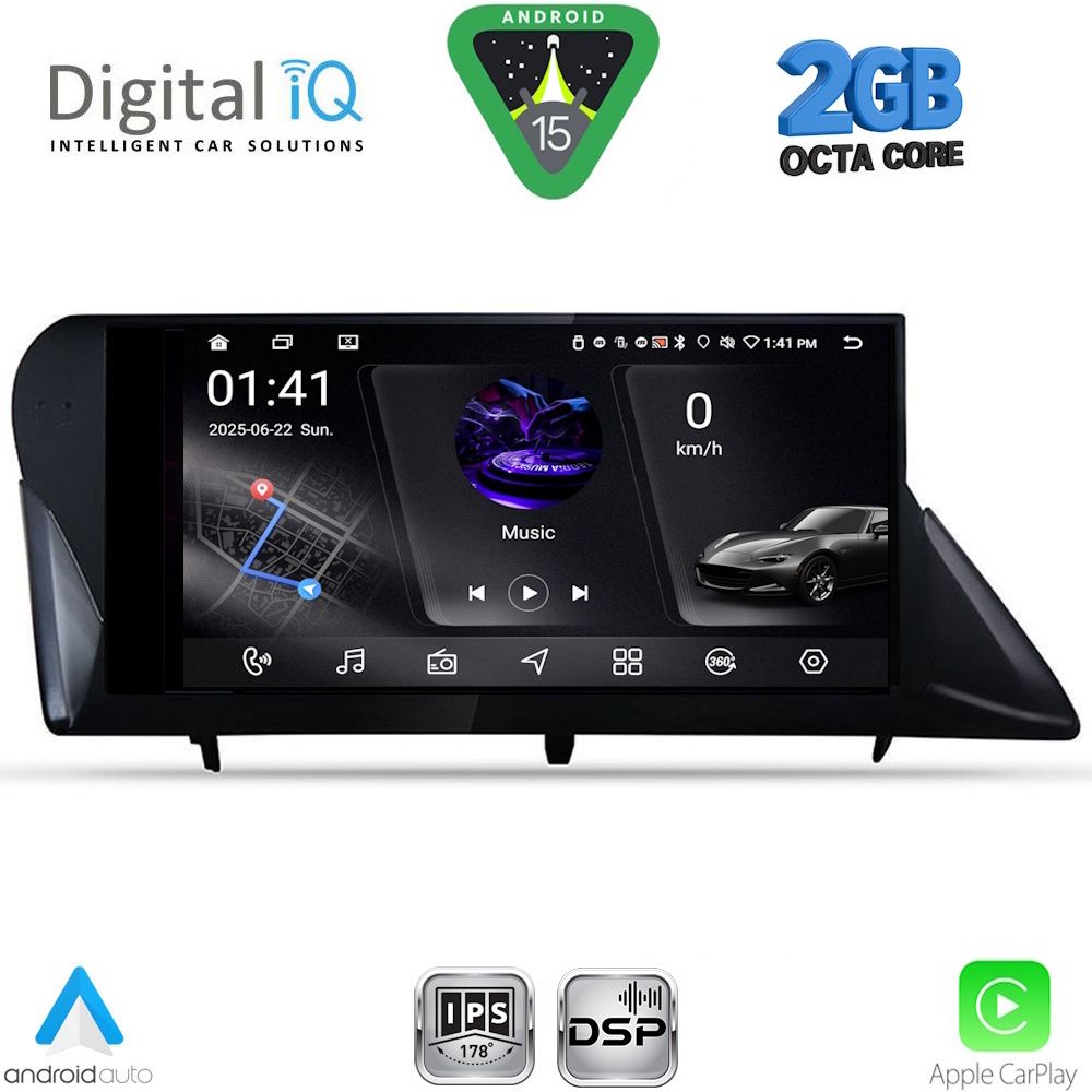 DIGITAL IQ RSF 4346_CPA (9inc) MULTIMEDIA TABLET for LEXUS RX mod. 2009-2014 DIGITAL IQ RSF 4346_CPA (9inc) MULTIMEDIA TABLET for LEXUS RX mod. 2009-2014