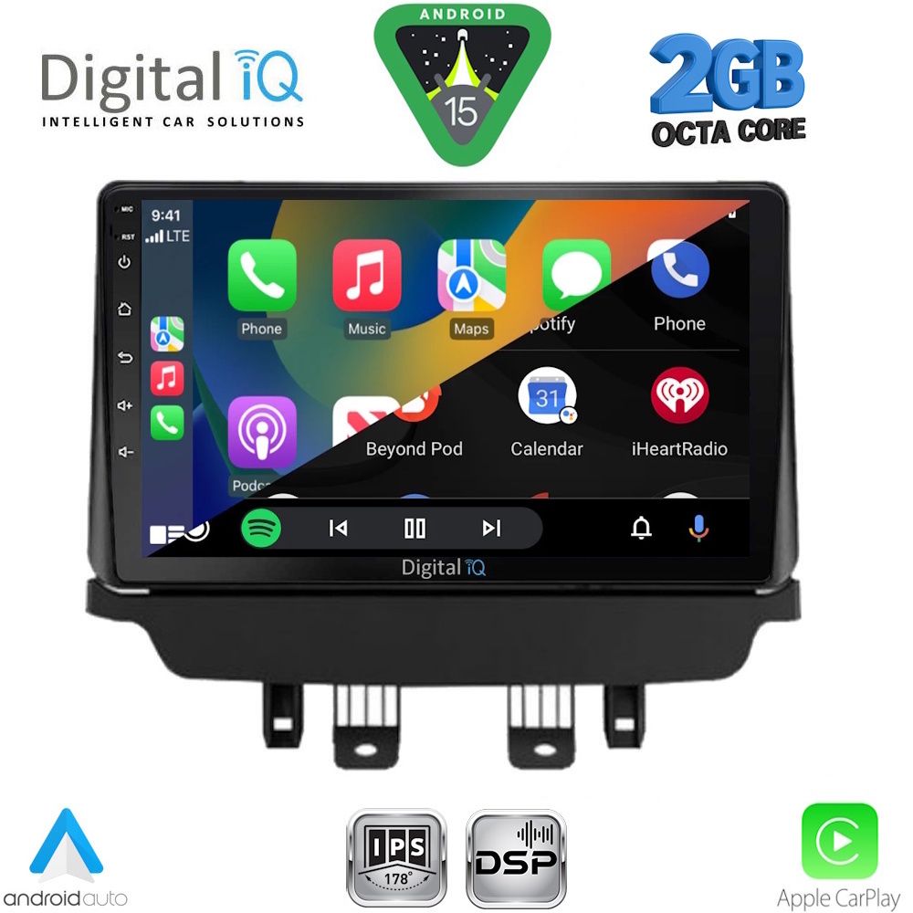 DIGITAL IQ RSF 4384_CPA (9inc) MULTIMEDIA TABLET for MAZDA CX3 mod. 2014-2026 DIGITAL IQ RSF 4384_CPA (9inc) MULTIMEDIA TABLET for MAZDA CX3 mod. 2014-2026