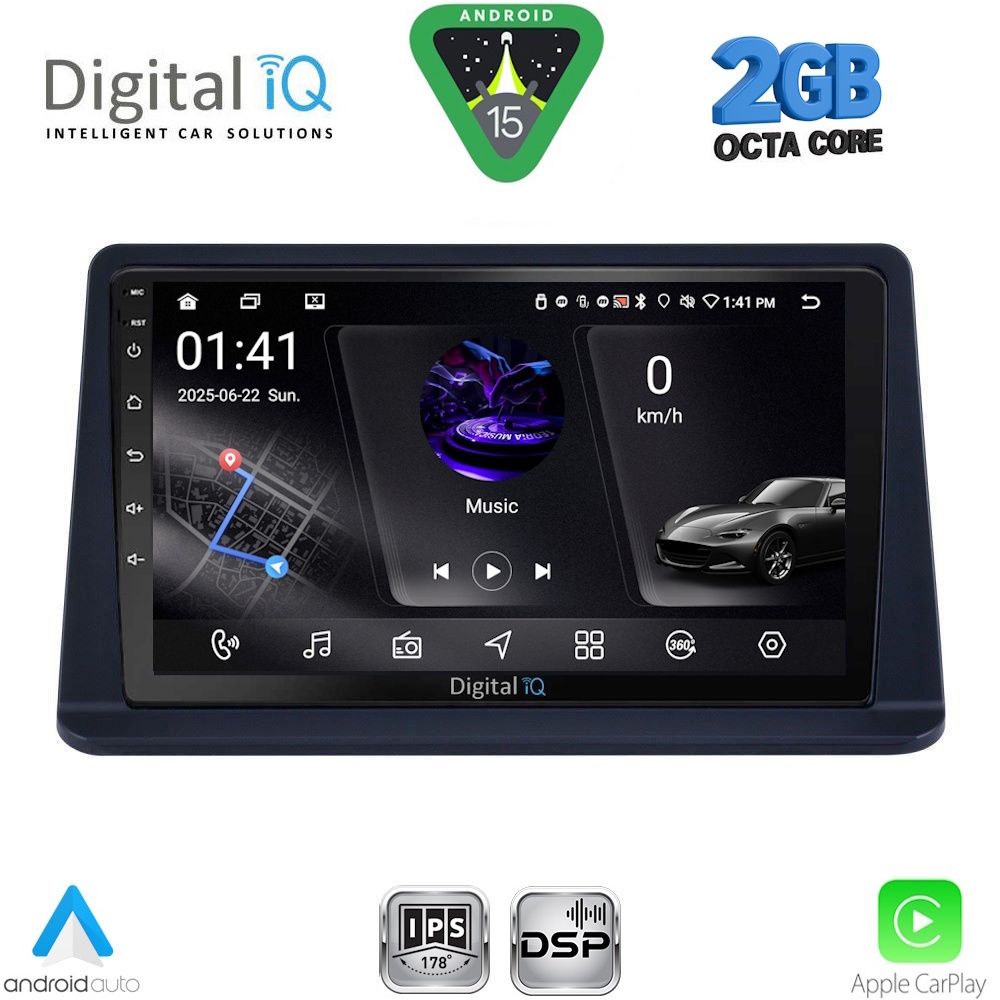 DIGITAL IQ RSF 4445_CPA (9inc) MULTIMEDIA TABLET for MITSUBISHI PAJERO mod. 1999-2006 DIGITAL IQ RSF 4445_CPA (9inc) MULTIMEDIA TABLET for MITSUBISHI PAJERO mod. 1999-2006