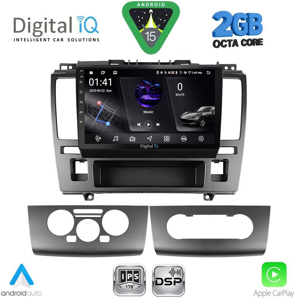 DIGITAL IQ RSF 4465A_CPA (9inc) MULTIMEDIA TABLET for NISSAN TIDA mod. 2004-2013 DIGITAL IQ RSF 4465A_CPA (9inc) MULTIMEDIA TABLET for NISSAN TIDA mod. 2004-2013