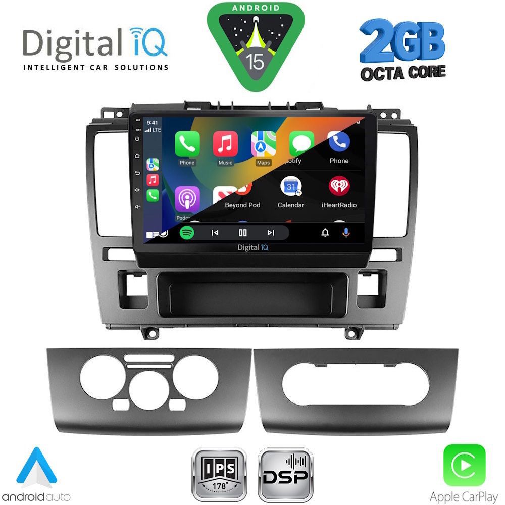 DIGITAL IQ RSF 4465A_CPA (9inc) MULTIMEDIA TABLET for NISSAN TIDA mod. 2004-2013 DIGITAL IQ RSF 4465A_CPA (9inc) MULTIMEDIA TABLET for NISSAN TIDA mod. 2004-2013