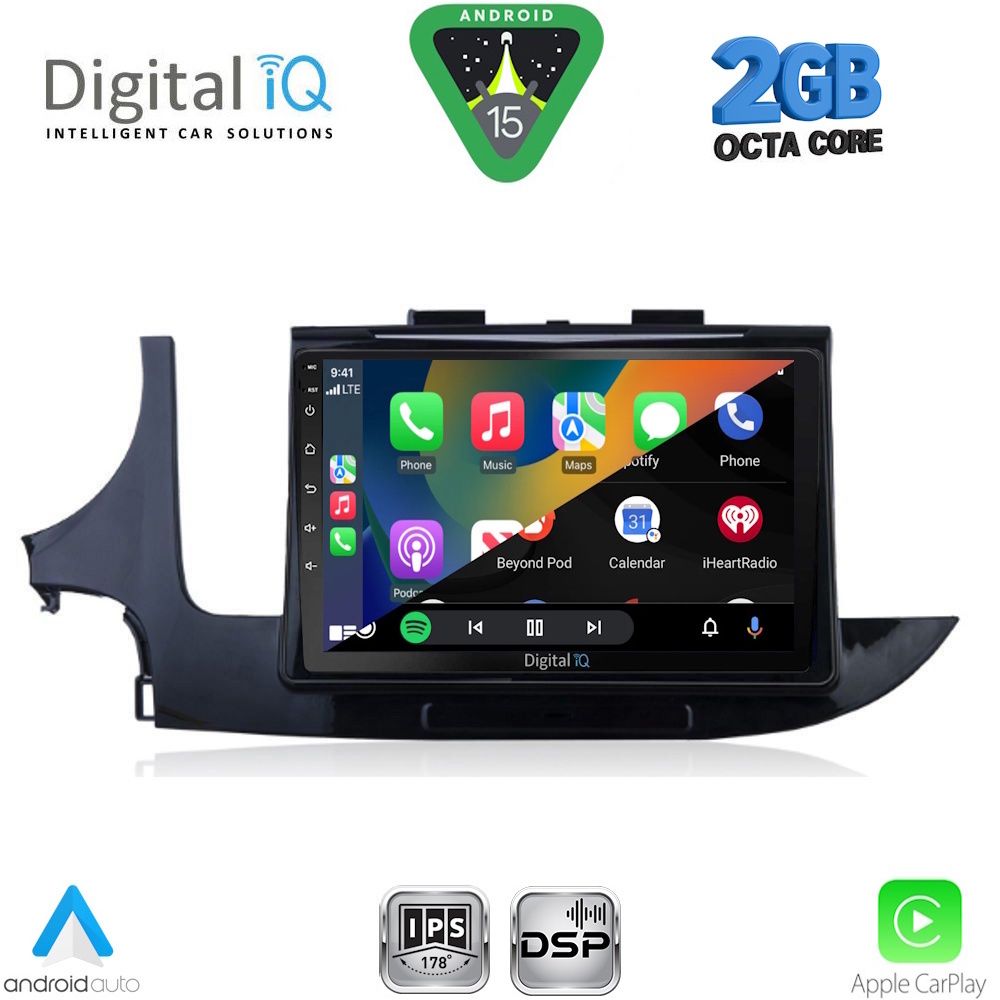 DIGITAL IQ RSF 4497_CPA (9inc) MULTIMEDIA TABLET for OPEL MOKKA mod. 2016-2021 DIGITAL IQ RSF 4497_CPA (9inc) MULTIMEDIA TABLET for OPEL MOKKA mod. 2016-2021
