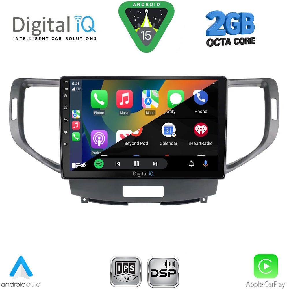 DIGITAL IQ RSF 4183_CPA (9inc) MULTIMEDIA TABLET for HONDA ACCORD mod. 2008-2013 DIGITAL IQ RSF 4183_CPA (9inc) MULTIMEDIA TABLET for HONDA ACCORD mod. 2008-2013