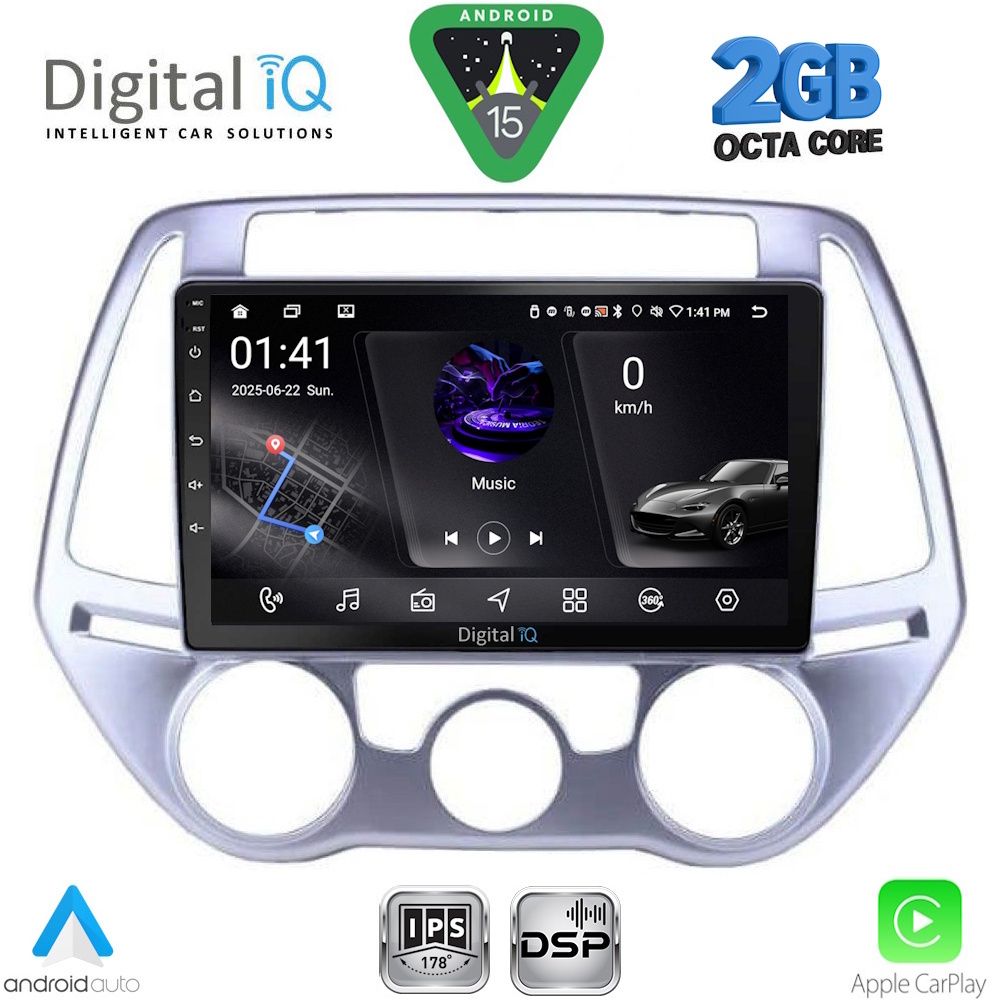 DIGITAL IQ RSF 4227_CPA A/C (9inc) MULTIMEDIA TABLET for HYUNDAI i20 mod. 2008-2012 DIGITAL IQ RSF 4227_CPA A/C (9inc) MULTIMEDIA TABLET for HYUNDAI i20 mod. 2008-2012