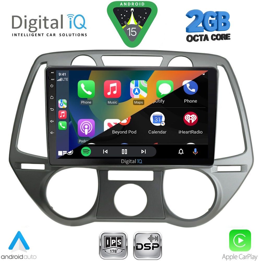 DIGITAL IQ RSF 4228_CPA A/C (9inc) MULTIMEDIA TABLET for HYUNDAI i20 mod. 2008-2012 DIGITAL IQ RSF 4228_CPA A/C (9inc) MULTIMEDIA TABLET for HYUNDAI i20 mod. 2008-2012