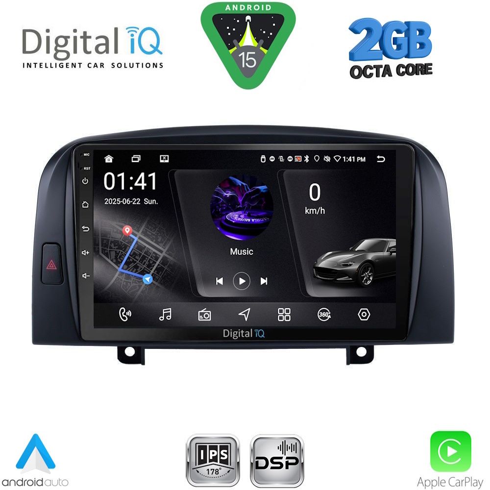 DIGITAL IQ RSF 4248_CPA (9inc) MULTIMEDIA TABLET for HYUNDAI SONATA mod. 2006-2009 DIGITAL IQ RSF 4248_CPA (9inc) MULTIMEDIA TABLET for HYUNDAI SONATA mod. 2006-2009