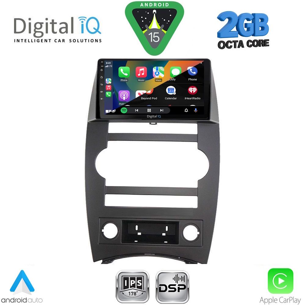 DIGITAL IQ RSF 4274_CPA (9inc) MULTIMEDIA TABLET for JEEP COMMANDER mod. 2007-2009 DIGITAL IQ RSF 4274_CPA (9inc) MULTIMEDIA TABLET for JEEP COMMANDER mod. 2007-2009