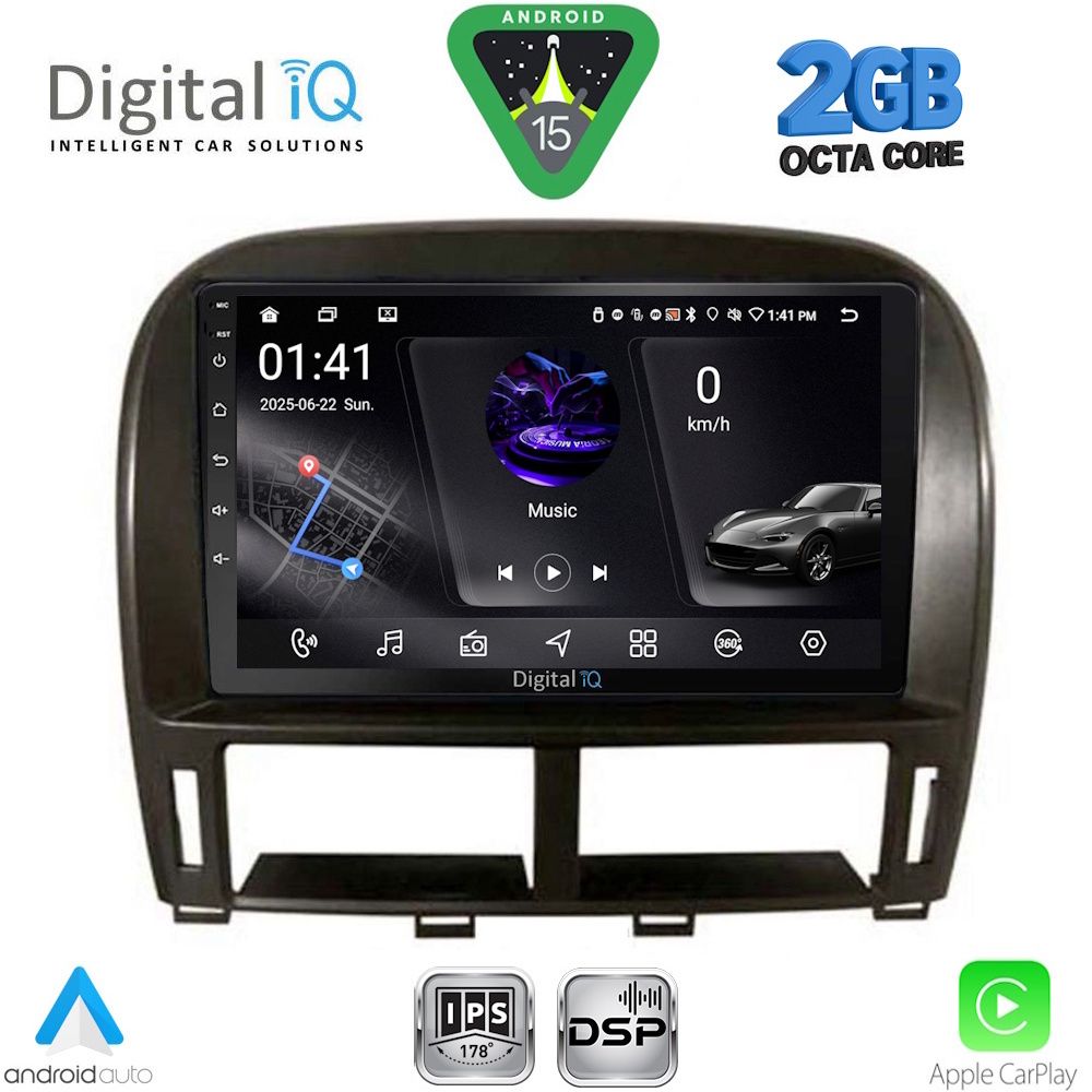 DIGITAL IQ RSF 4343_CPA (9inc) MULTIMEDIA TABLET for LEXUS LS 430 – XF 430 mod. 2000-2006 DIGITAL IQ RSF 4343_CPA (9inc) MULTIMEDIA TABLET for LEXUS LS 430 – XF 430 mod. 2000-2006