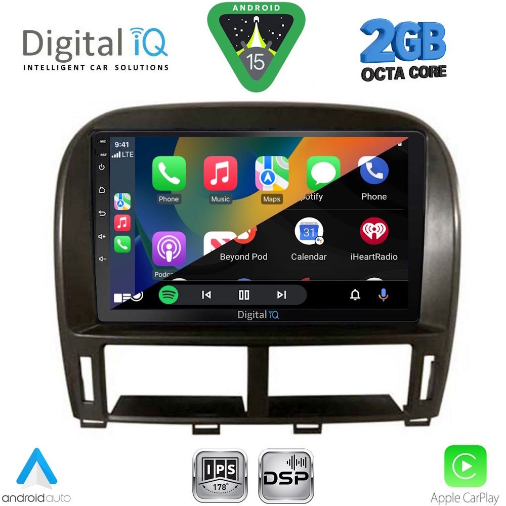 DIGITAL IQ RSF 4343_CPA (9inc) MULTIMEDIA TABLET for LEXUS LS 430 – XF 430 mod. 2000-2006 DIGITAL IQ RSF 4343_CPA (9inc) MULTIMEDIA TABLET for LEXUS LS 430 – XF 430 mod. 2000-2006