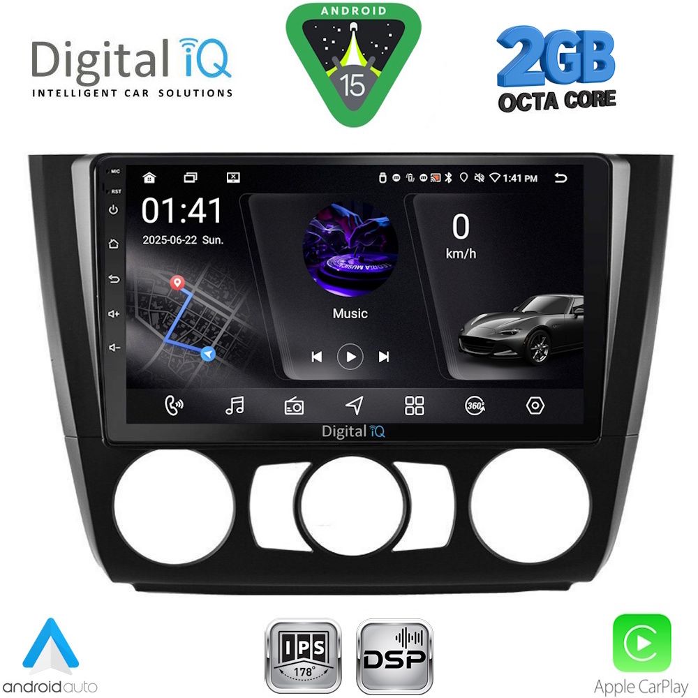 DIGITAL IQ RSF 4040_CPA A/C (9inc) MULTIMEDIA TABLET for BMW S.1 E81-82-87-88 mod. 2004-2013 DIGITAL IQ RSF 4040_CPA A/C (9inc) MULTIMEDIA TABLET for BMW S.1 E81-82-87-88 mod. 2004-2013