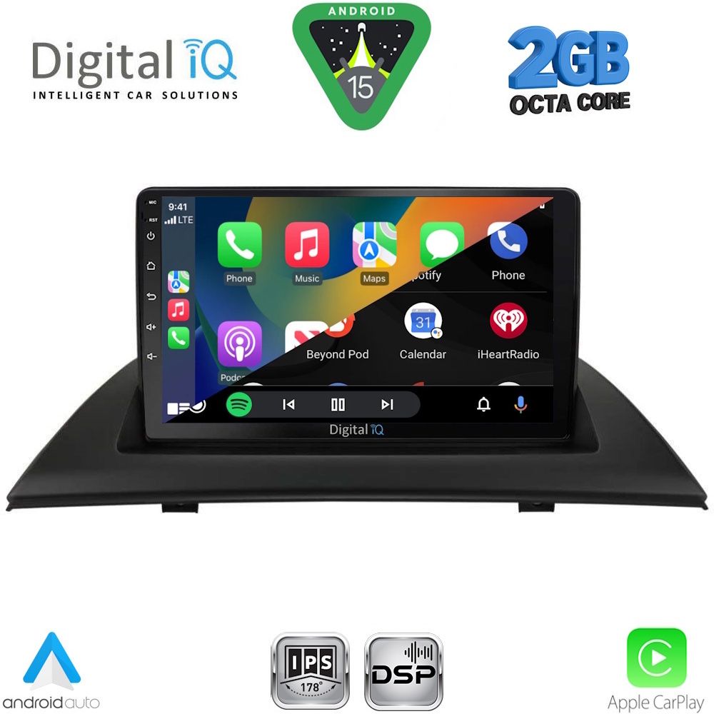 DIGITAL IQ RSF 4058_CPA (9inc) MULTIMEDIA TABLET for BMW X3 (E83) mod. 2003-2010 DIGITAL IQ RSF 4058_CPA (9inc) MULTIMEDIA TABLET for BMW X3 (E83) mod. 2003-2010