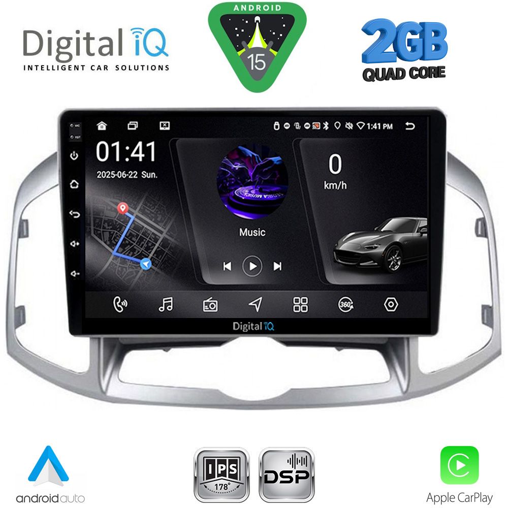 DIGITAL IQ RSF 4071_CPA (10inc) MULTIMEDIA for CHEVROLET CAPTIVA mod. 2012-2018 DIGITAL IQ RSF 4071_CPA (10inc) MULTIMEDIA for CHEVROLET CAPTIVA mod. 2012-2018