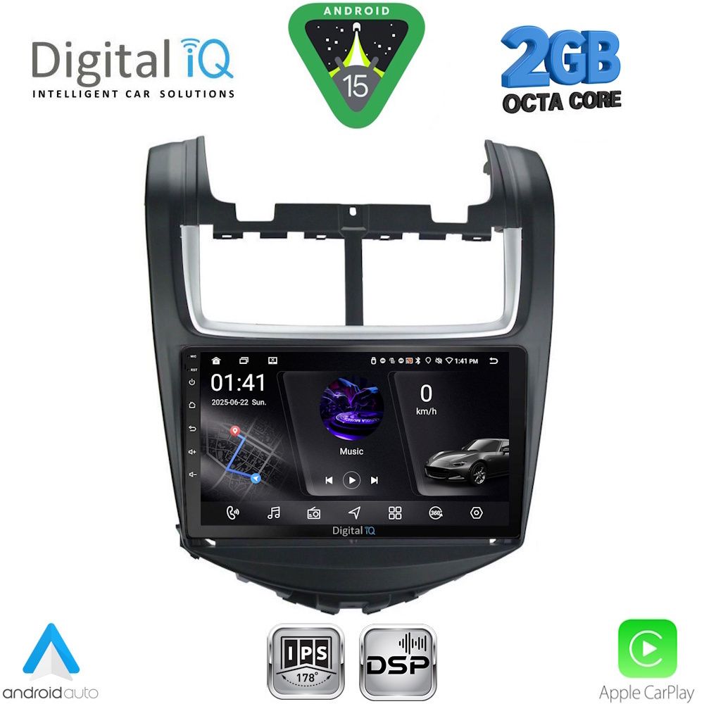 DIGITAL IQ RSF 4075_CPA (9inc) MULTIMEDIA TABLET for CHEVROLET AVEO mod. 2014-2017 DIGITAL IQ RSF 4075_CPA (9inc) MULTIMEDIA TABLET for CHEVROLET AVEO mod. 2014-2017