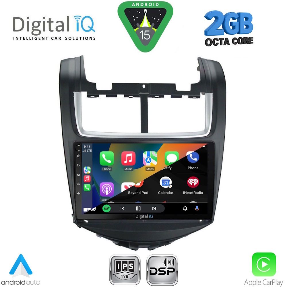 DIGITAL IQ RSF 4075_CPA (9inc) MULTIMEDIA TABLET for CHEVROLET AVEO mod. 2014-2017 DIGITAL IQ RSF 4075_CPA (9inc) MULTIMEDIA TABLET for CHEVROLET AVEO mod. 2014-2017