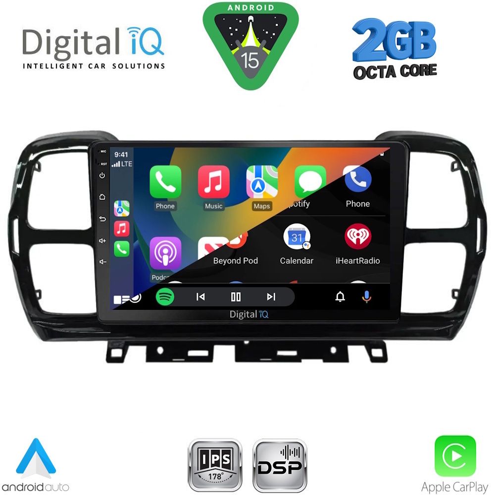 DIGITAL IQ RSF 4088_CPA (9inc) MULTIMEDIA TABLET for CITROEN C5 AIRCROSS mod. 2017-2021 DIGITAL IQ RSF 4088_CPA (9inc) MULTIMEDIA TABLET for CITROEN C5 AIRCROSS mod. 2017-2021