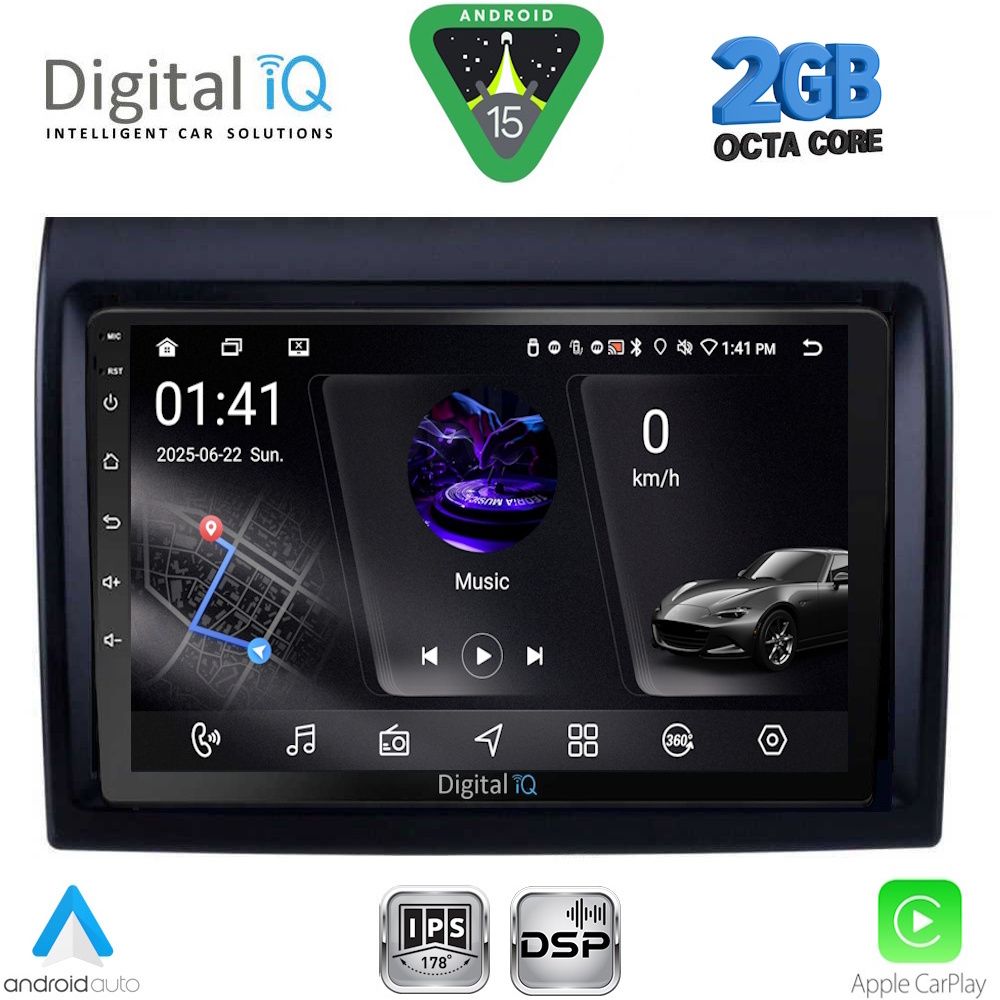 DIGITAL IQ RSF 4140_CPA (9inc) MULTIMEDIA TABLET for FIAT DUCATO mod. 2006-2011 DIGITAL IQ RSF 4140_CPA (9inc) MULTIMEDIA TABLET for FIAT DUCATO mod. 2006-2011
