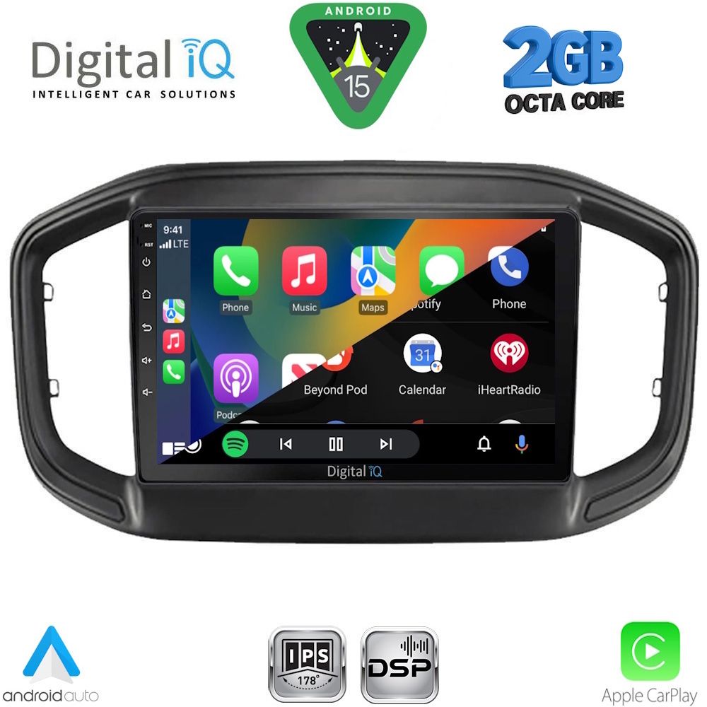 DIGITAL IQ RSF 4147_CPA (9inc) MULTIMEDIA TABLET for FIAT STRADA mod. 2020-2026 DIGITAL IQ RSF 4147_CPA (9inc) MULTIMEDIA TABLET for FIAT STRADA mod. 2020-2026