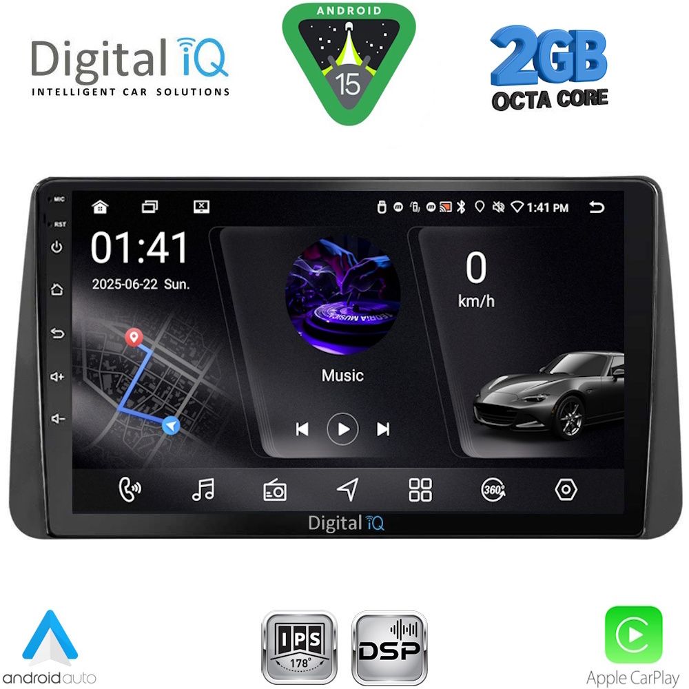 DIGITAL IQ RSF 4149_CPA DASH (9inc) MULTIMEDIA TABLET for FIAT TIPO mod. 2018-2023 DIGITAL IQ RSF 4149_CPA DASH (9inc) MULTIMEDIA TABLET for FIAT TIPO mod. 2018-2023