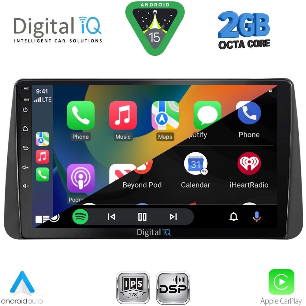 DIGITAL IQ RSF 4149_CPA DASH (9inc) MULTIMEDIA TABLET for FIAT TIPO mod. 2018-2023 DIGITAL IQ RSF 4149_CPA DASH (9inc) MULTIMEDIA TABLET for FIAT TIPO mod. 2018-2023