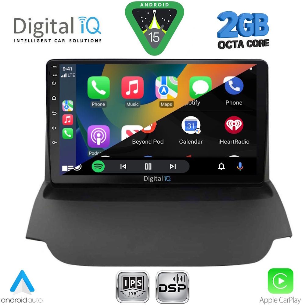 DIGITAL IQ RSF 4150_CPA (9inc) MULTIMEDIA TABLET for FORD ECOSPORT mod. 2012-2018 DIGITAL IQ RSF 4150_CPA (9inc) MULTIMEDIA TABLET for FORD ECOSPORT mod. 2012-2018