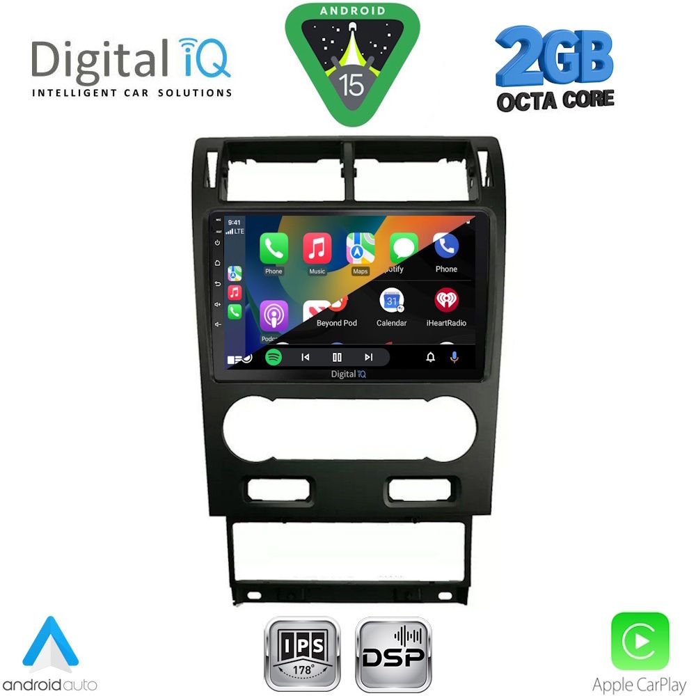 DIGITAL IQ RSF 4161A_CPA (9inc) MULTIMEDIA TABLET for FORD MONDEO mod. 2003-2006 DIGITAL IQ RSF 4161A_CPA (9inc) MULTIMEDIA TABLET for FORD MONDEO mod. 2003-2006