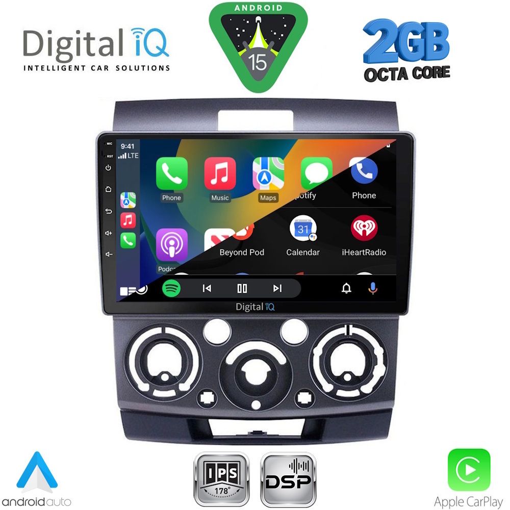 DIGITAL IQ RSF 4170_CPA (9inc) MULTIMEDIA TABLET for FORD RANGER | MAZDA BT50 mod. 2006-2011 DIGITAL IQ RSF 4170_CPA (9inc) MULTIMEDIA TABLET for FORD RANGER | MAZDA BT50 mod. 2006-2011