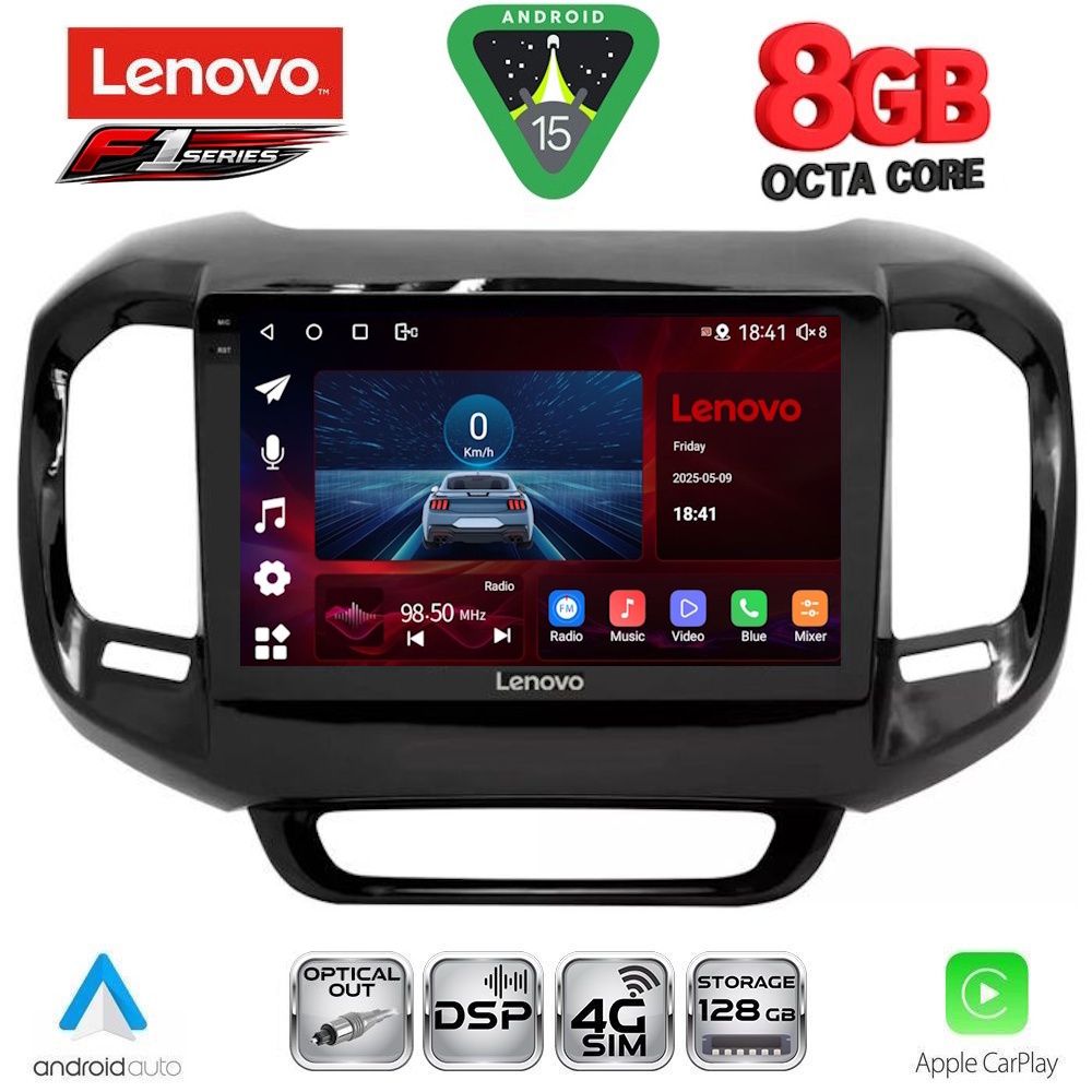 LENOVO SSR 10127_CPA (9inc) MULTIMEDIA TABLET for FIAT TORO mod. 2017-2026 LENOVO SSR 10127_CPA (9inc) MULTIMEDIA TABLET for FIAT TORO mod. 2017-2026