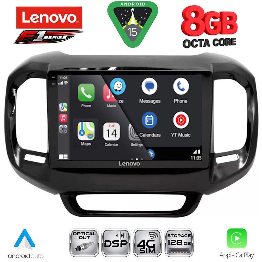 LENOVO SSR 10127_CPA (9inc) MULTIMEDIA TABLET for FIAT TORO mod. 2017-2026 LENOVO SSR 10127_CPA (9inc) MULTIMEDIA TABLET for FIAT TORO mod. 2017-2026