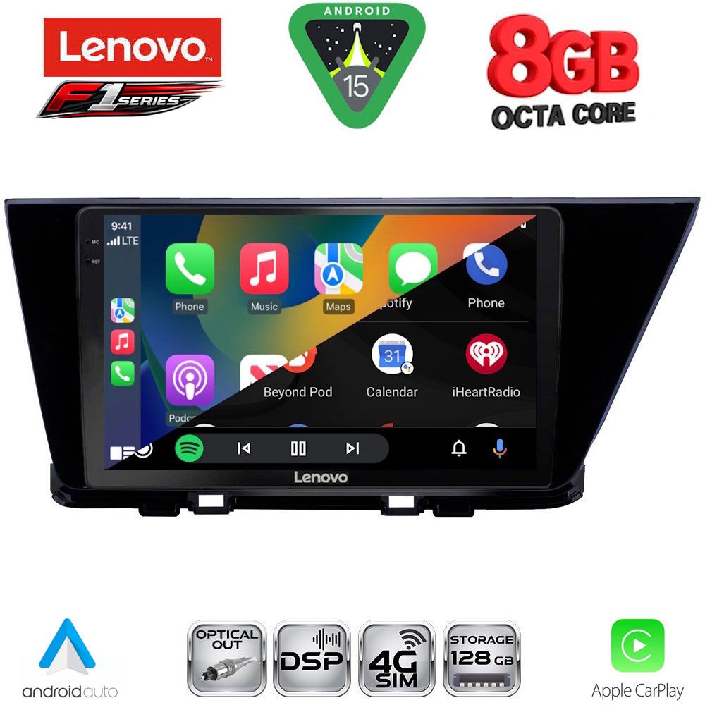 LENOVO SSR 10305_CPA (9inc) MULTIMEDIA TABLET for KIA NIRO mod. 2017-2021 LENOVO SSR 10305_CPA (9inc) MULTIMEDIA TABLET for KIA NIRO mod. 2017-2021