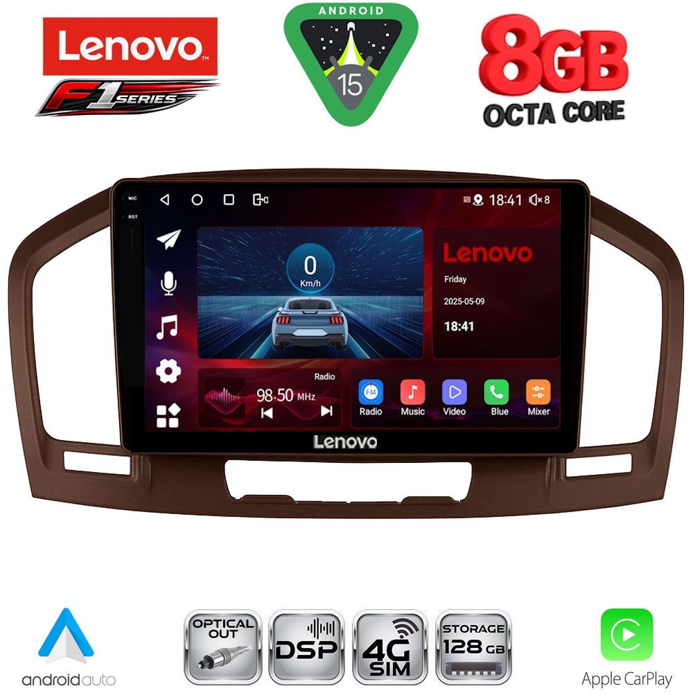 LENOVO SSR 10491BR_CPA (9inc) MULTIMEDIA TABLET for OPEL INSIGNIA mod.2008-2013 (BROWN) LENOVO SSR 10491BR_CPA (9inc) MULTIMEDIA TABLET for OPEL INSIGNIA mod.2008-2013 (BROWN)