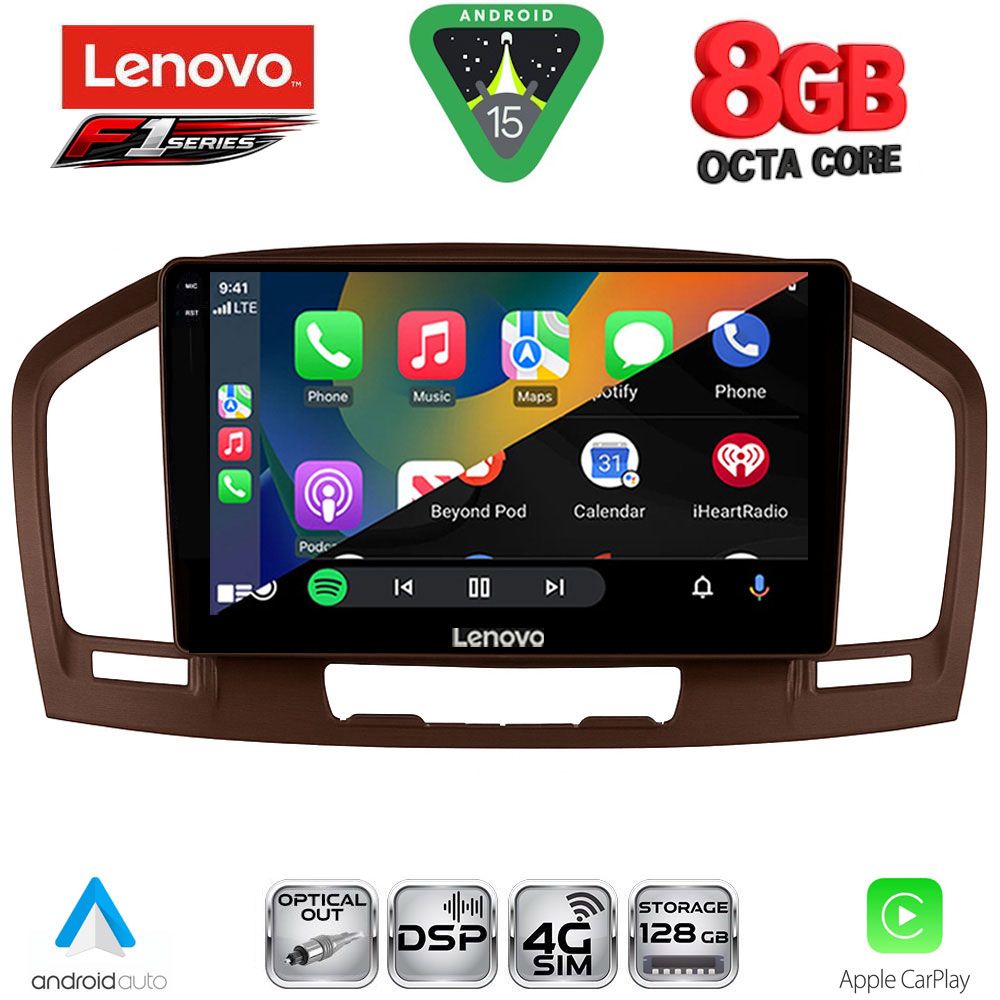 LENOVO SSR 10491BR_CPA (9inc) MULTIMEDIA TABLET for OPEL INSIGNIA mod.2008-2013 (BROWN) LENOVO SSR 10491BR_CPA (9inc) MULTIMEDIA TABLET for OPEL INSIGNIA mod.2008-2013 (BROWN)