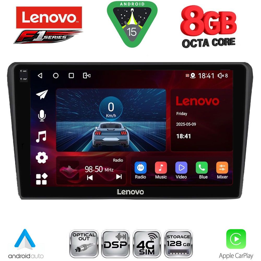LENOVO SSR 10704BL_CPA (9inc) MULTIMEDIA TABLET for TOYOTA AVENSIS (T25) mod. 2003-2009 (BLACK) LENOVO SSR 10704BL_CPA (9inc) MULTIMEDIA TABLET for TOYOTA AVENSIS (T25) mod. 2003-2009 (BLACK)