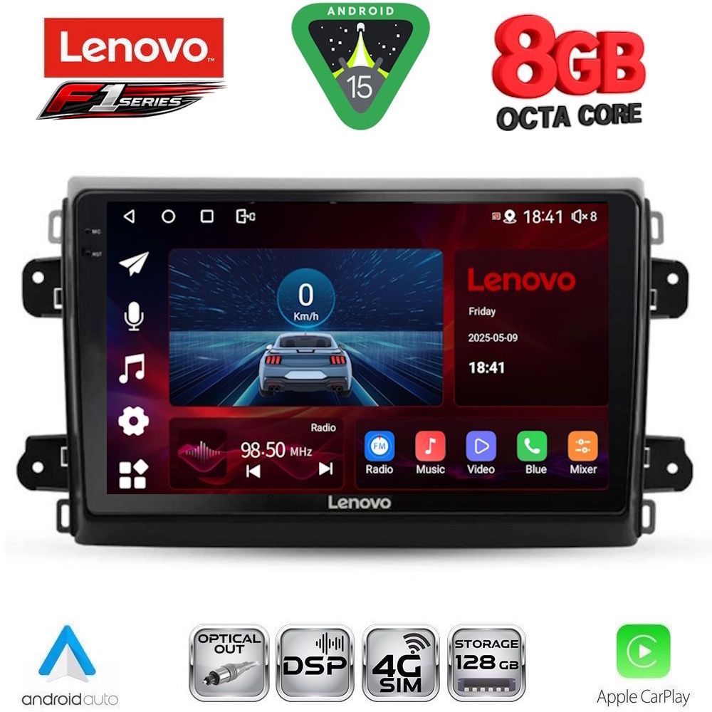 LENOVO SSR 10143_CPA (9inc) MULTIMEDIA TABLET for FIAT DUCATO mod. 2021-2026 LENOVO SSR 10143_CPA (9inc) MULTIMEDIA TABLET for FIAT DUCATO mod. 2021-2026
