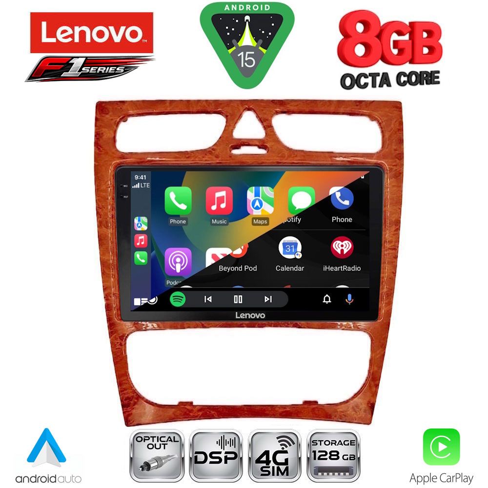 LENOVO SSR 10402CH_CPA (9inc) MULTIMEDIA TABLET for MERCEDES C (W203) mod. 1999-2004 LENOVO SSR 10402CH_CPA (9inc) MULTIMEDIA TABLET for MERCEDES C (W203) mod. 1999-2004
