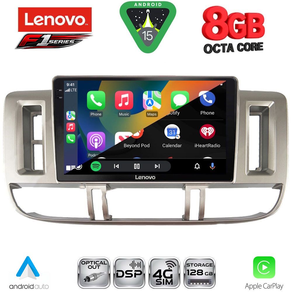 LENOVO SSR 10474_CPA (9inc) MULTIMEDIA TABLET for NISSAN XTRAIL mod. 2000-2004 LENOVO SSR 10474_CPA (9inc) MULTIMEDIA TABLET for NISSAN XTRAIL mod. 2000-2004