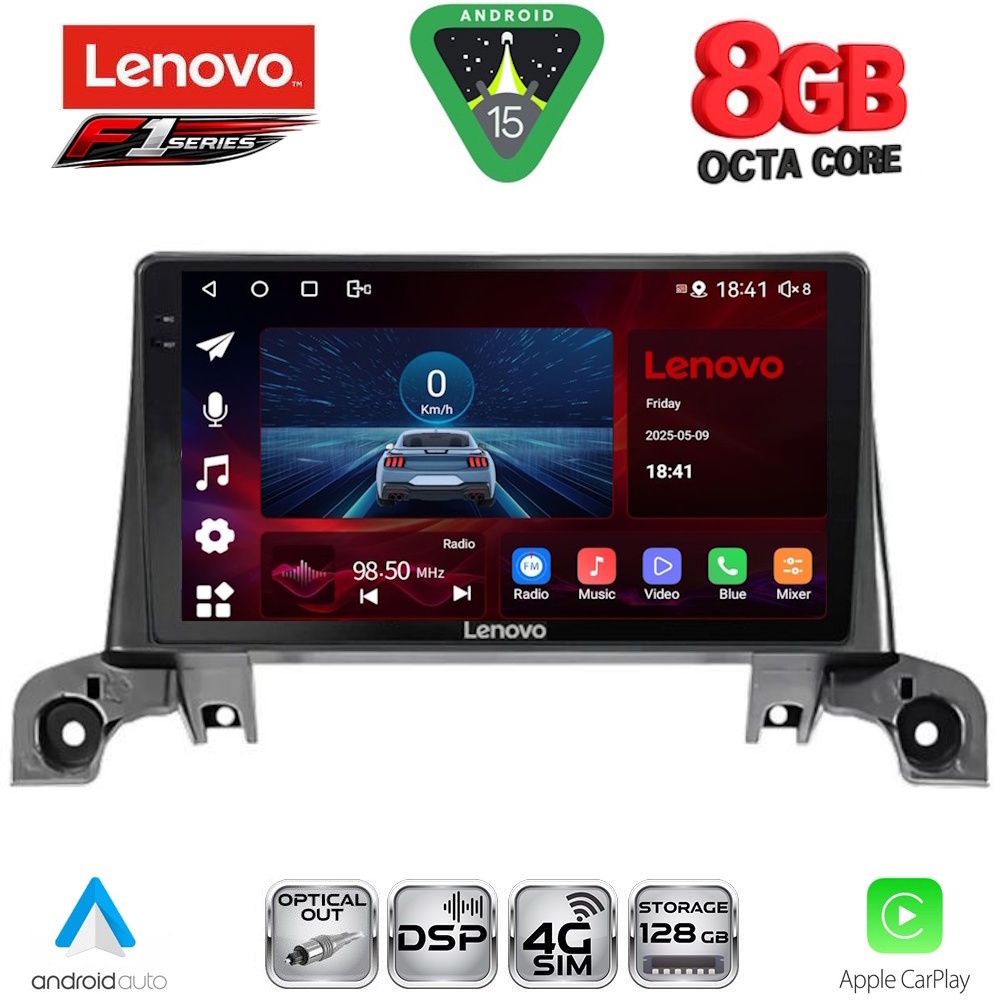 LENOVO SSR 10519_CPA (9inc) MULTIMEDIA TABLET for PEUGEOT 3008 - 5008 mod. 2016-2024 LENOVO SSR 10519_CPA (9inc) MULTIMEDIA TABLET for PEUGEOT 3008 - 5008 mod. 2016-2024
