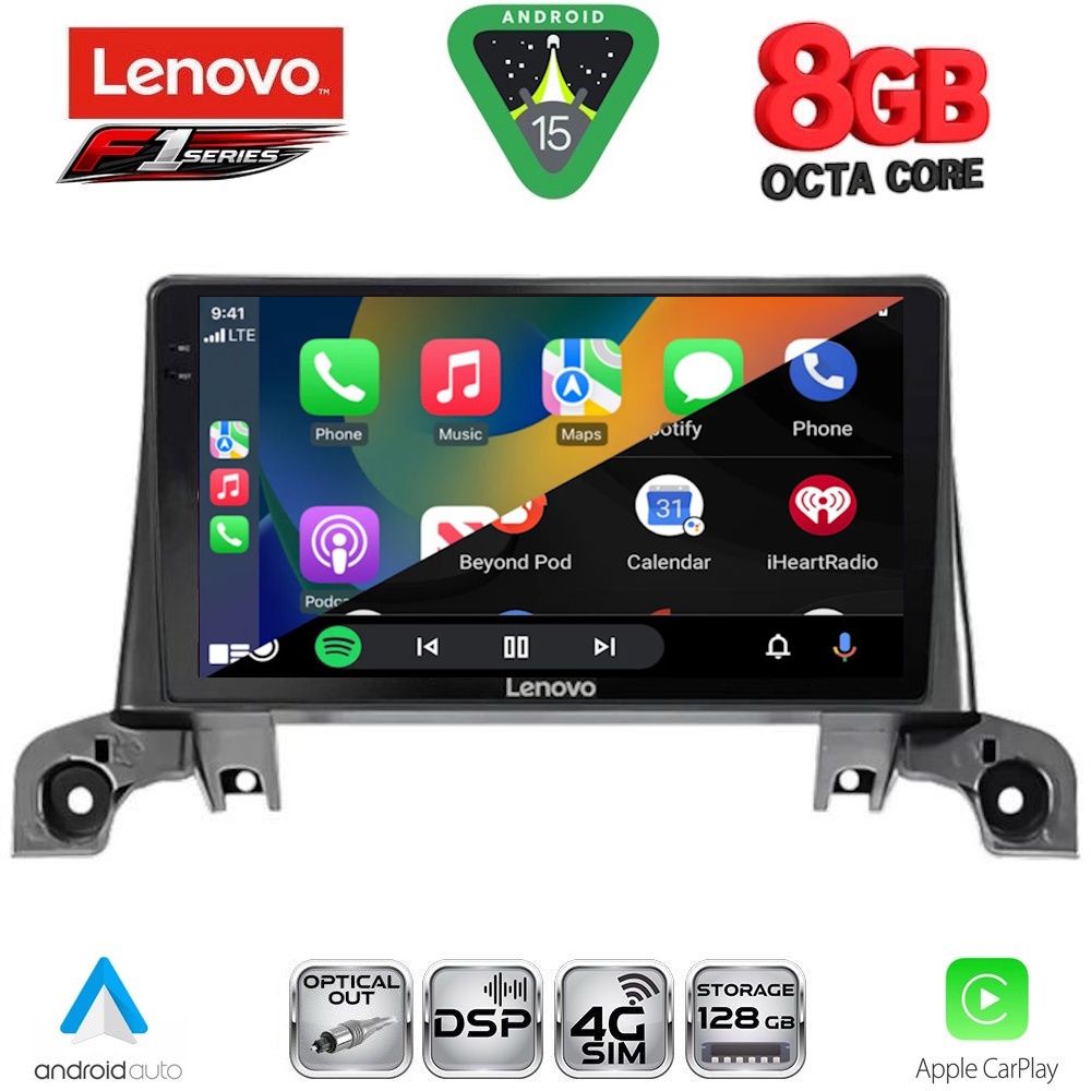 LENOVO SSR 10519_CPA (9inc) MULTIMEDIA TABLET for PEUGEOT 3008 - 5008 mod. 2016-2024 LENOVO SSR 10519_CPA (9inc) MULTIMEDIA TABLET for PEUGEOT 3008 - 5008 mod. 2016-2024