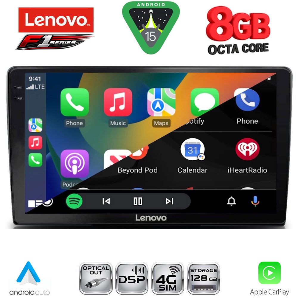 LENOVO SSR 10722_CPA (9inc) MULTIMEDIA TABLET for TOYOTA LANDCRUISER mod. 1998-2003 LENOVO SSR 10722_CPA (9inc) MULTIMEDIA TABLET for TOYOTA LANDCRUISER mod. 1998-2003