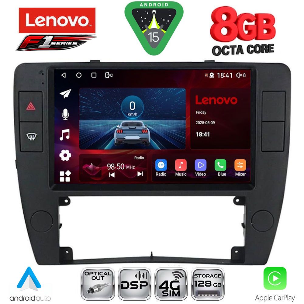 LENOVO SSR 10749_CPA (9inc) MULTIMEDIA TABLET for VW PASSAT mod. 2000-2005 LENOVO SSR 10749_CPA (9inc) MULTIMEDIA TABLET for VW PASSAT mod. 2000-2005