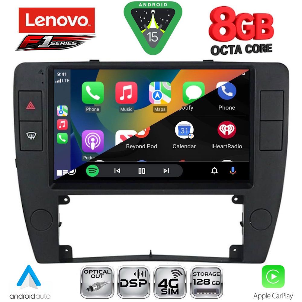 LENOVO SSR 10749_CPA (9inc) MULTIMEDIA TABLET for VW PASSAT mod. 2000-2005 LENOVO SSR 10749_CPA (9inc) MULTIMEDIA TABLET for VW PASSAT mod. 2000-2005