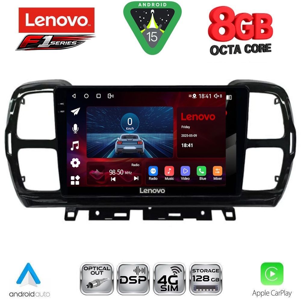 LENOVO SSR 10088_CPA (9inc) MULTIMEDIA TABLET for CITROEN C5 AIRCROSS mod. 2017-2021 LENOVO SSR 10088_CPA (9inc) MULTIMEDIA TABLET for CITROEN C5 AIRCROSS mod. 2017-2021