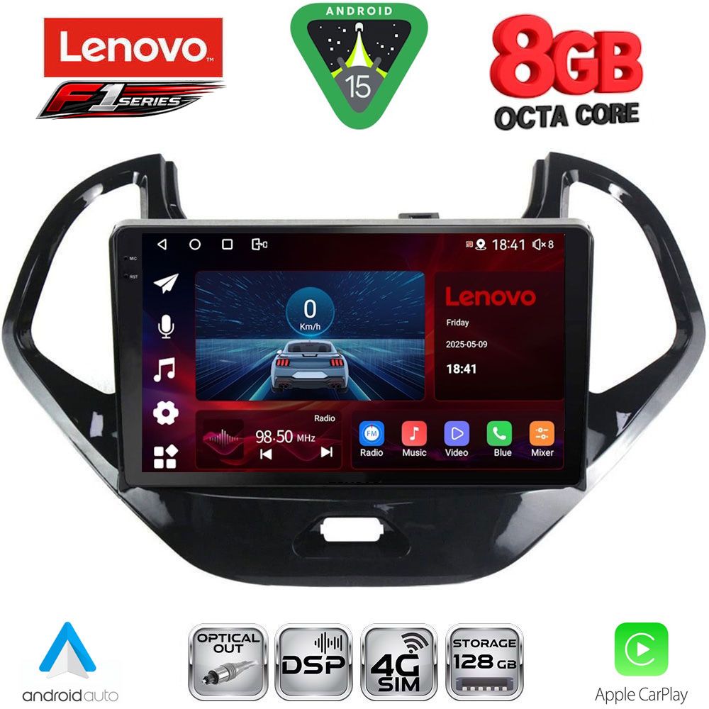 LENOVO SSR 10167SH_CPA (9inc) MULTIMEDIA TABLET for FORD KA mod. 2017-2024 LENOVO SSR 10167SH_CPA (9inc) MULTIMEDIA TABLET for FORD KA mod. 2017-2024