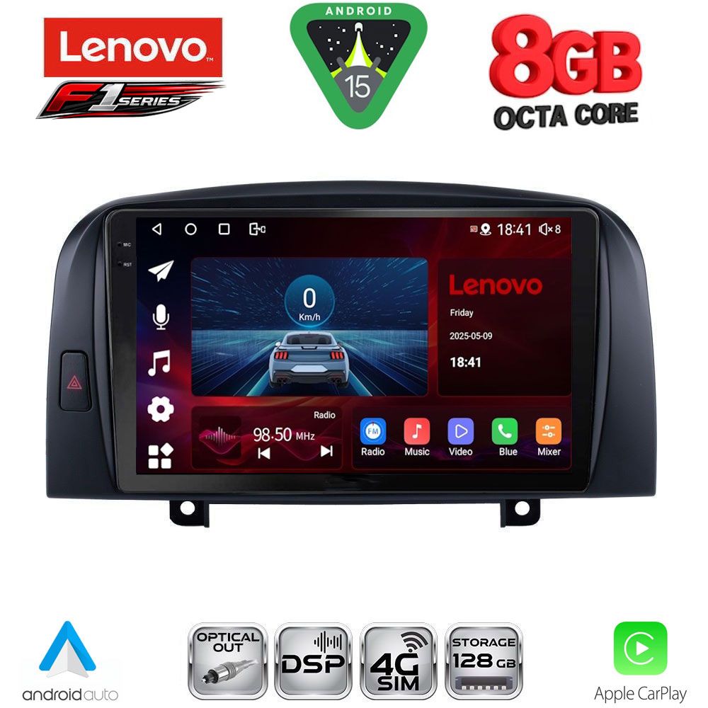 LENOVO SSR 10248_CPA (9inc) MULTIMEDIA TABLET for HYUNDAI SONATA mod. 2006-2009 LENOVO SSR 10248_CPA (9inc) MULTIMEDIA TABLET for HYUNDAI SONATA mod. 2006-2009