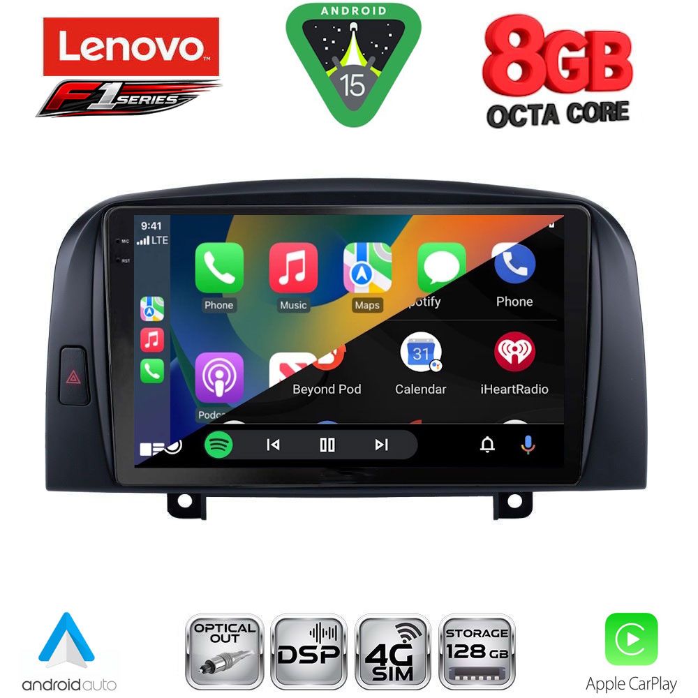 LENOVO SSR 10248_CPA (9inc) MULTIMEDIA TABLET for HYUNDAI SONATA mod. 2006-2009 LENOVO SSR 10248_CPA (9inc) MULTIMEDIA TABLET for HYUNDAI SONATA mod. 2006-2009