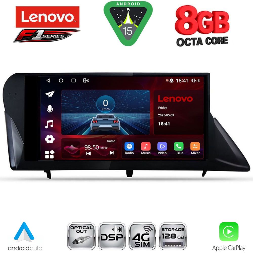 LENOVO SSR 10346_CPA (9inc) MULTIMEDIA TABLET for LEXUS RX mod. 2009-2014 LENOVO SSR 10346_CPA (9inc) MULTIMEDIA TABLET for LEXUS RX mod. 2009-2014