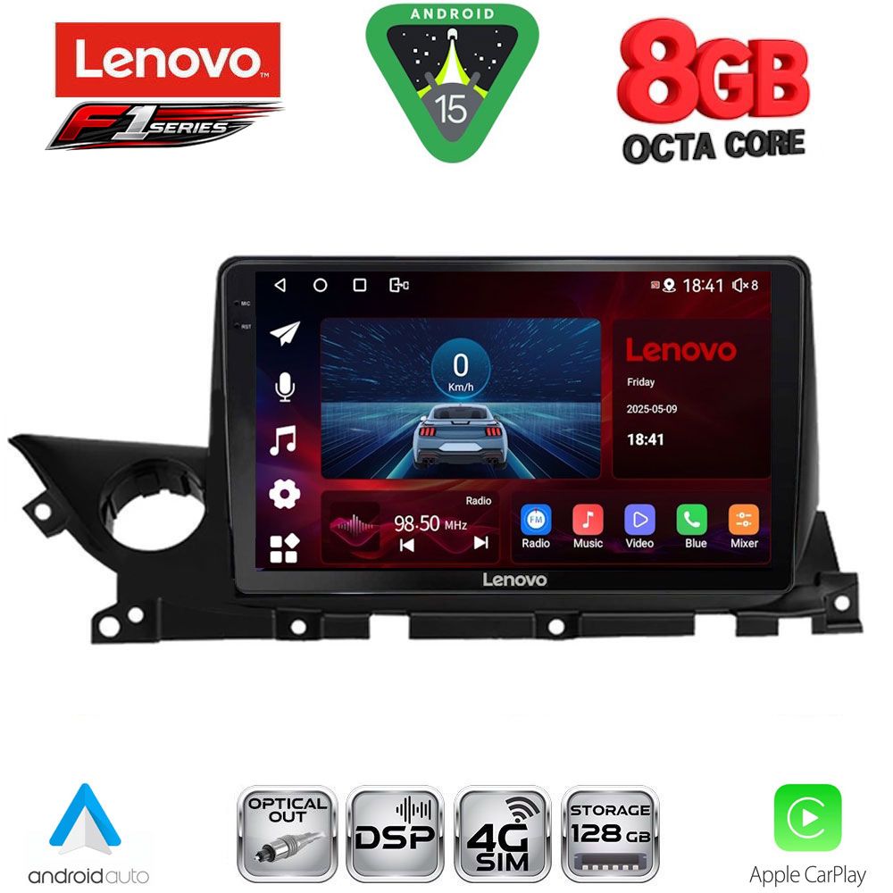 LENOVO SSR 10379B_CPA (9inc) MULTIMEDIA TABLET for MAZDA 6 mod. 2021-2026 LENOVO SSR 10379B_CPA (9inc) MULTIMEDIA TABLET for MAZDA 6 mod. 2021-2026