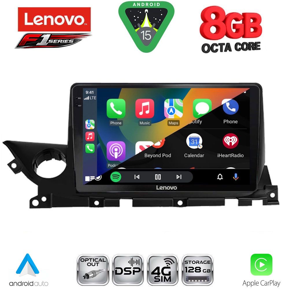 LENOVO SSR 10379B_CPA (9inc) MULTIMEDIA TABLET for MAZDA 6 mod. 2021-2026 LENOVO SSR 10379B_CPA (9inc) MULTIMEDIA TABLET for MAZDA 6 mod. 2021-2026