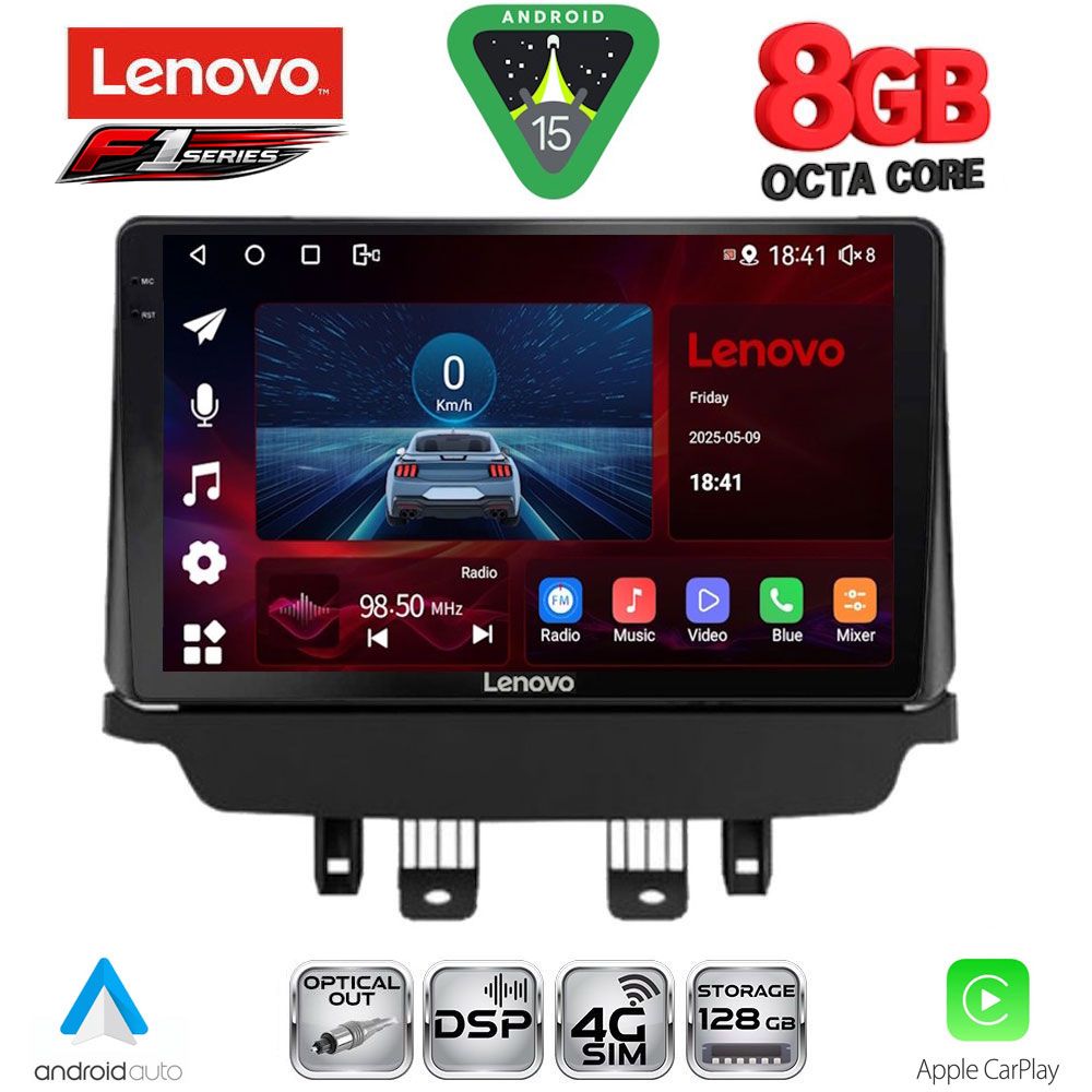 LENOVO SSR 10384_CPA (9inc) MULTIMEDIA TABLET for MAZDA CX3 mod. 2014-2023 LENOVO SSR 10384_CPA (9inc) MULTIMEDIA TABLET for MAZDA CX3 mod. 2014-2023